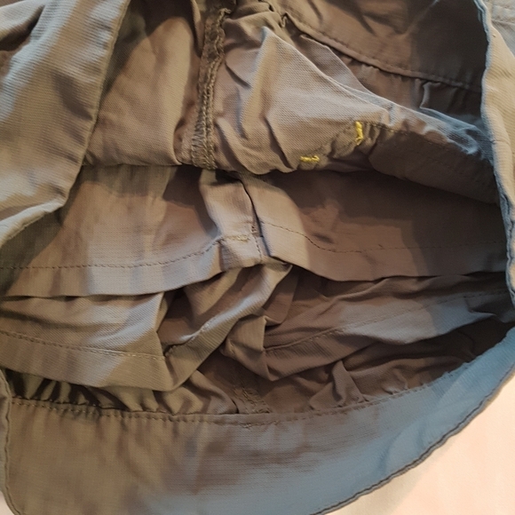 Columbia girls size 7-8 skirt with modesty shorts under green - Picture 2 of 8